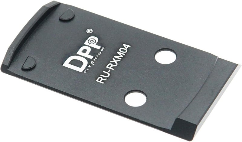DPP Titanium Adapter Plate Compatible with Ruger RXM and Holosun 407K/507K/EPS Carry/EPS/Osight K S SE/RomeoZero ——RU-RXM04 - Image 1